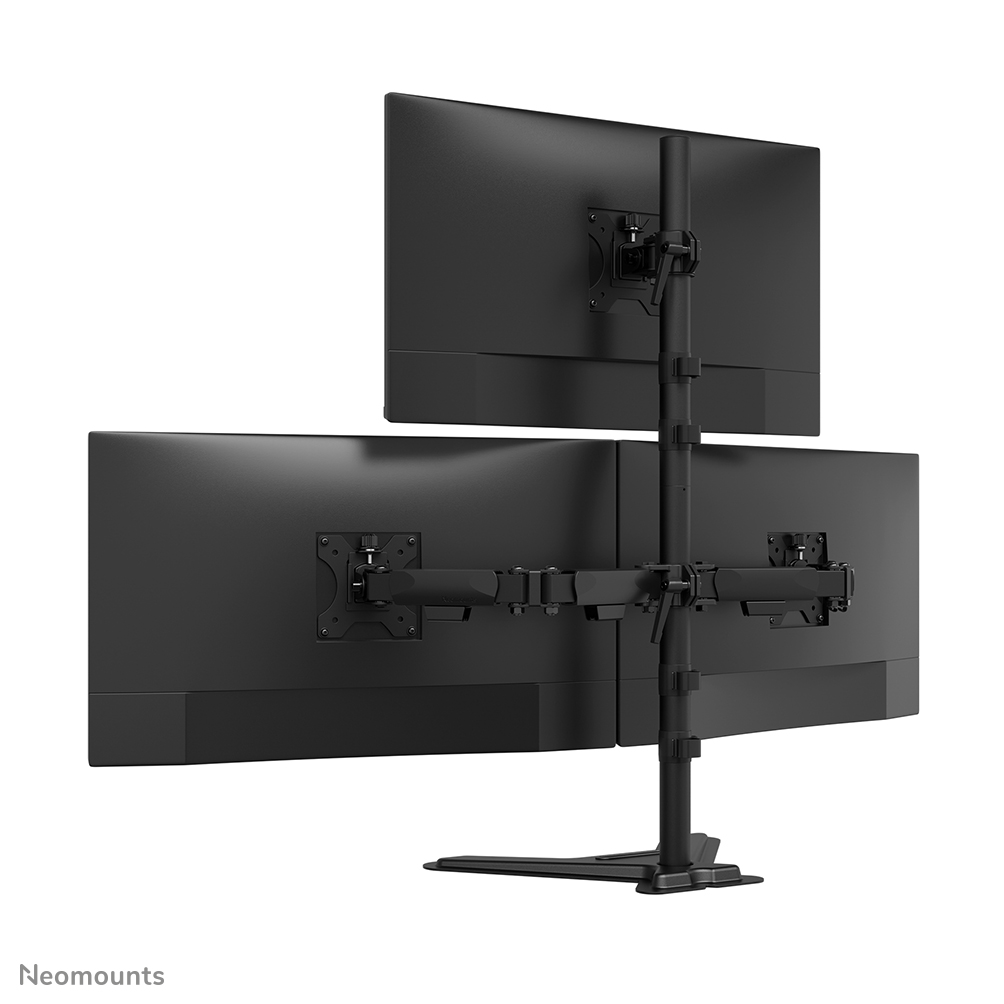 Neomounts DS45-600BL2-1 Triple monitor stand 10-32"